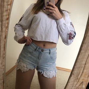 Jean shorts